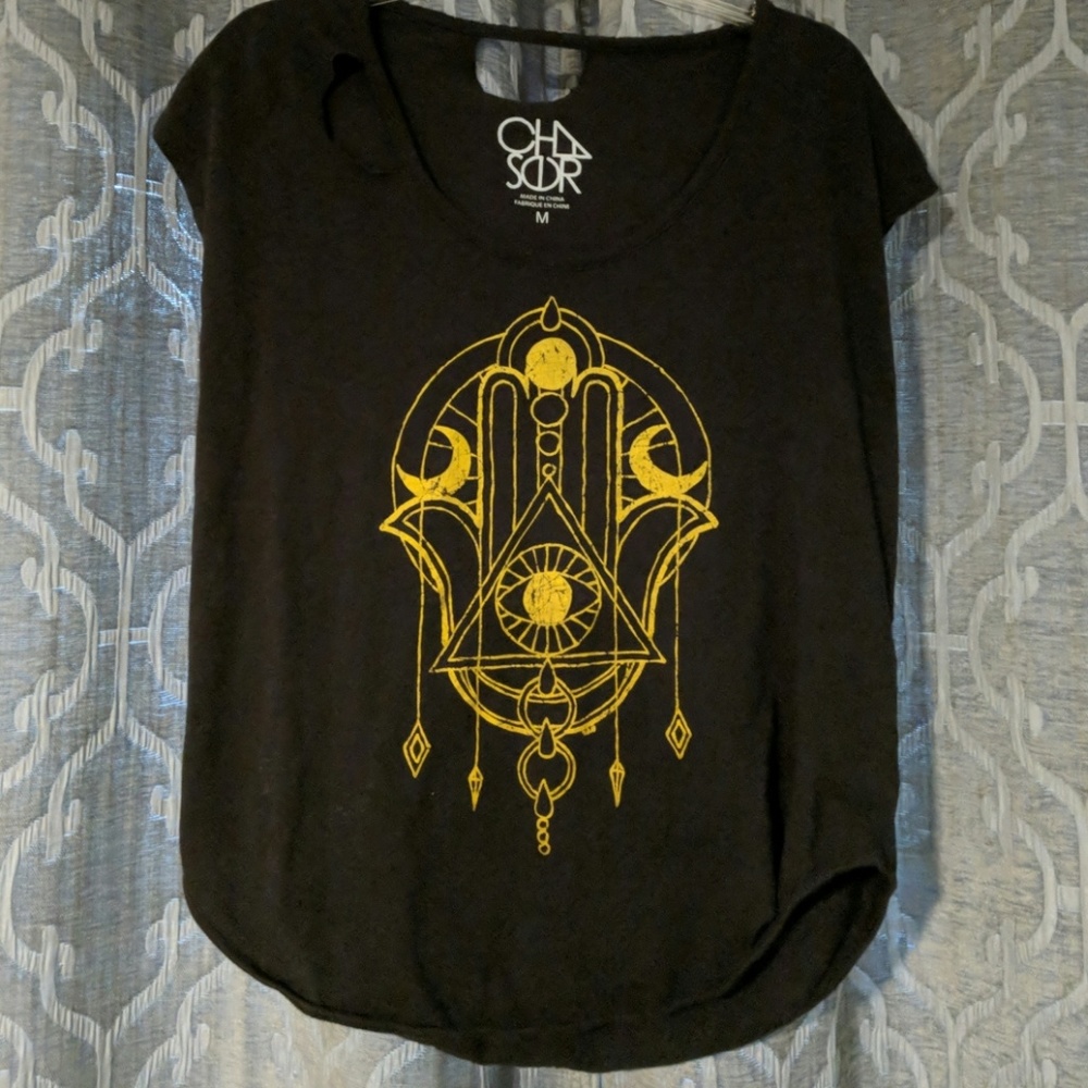 Distressed Chaser Graphic Tee
